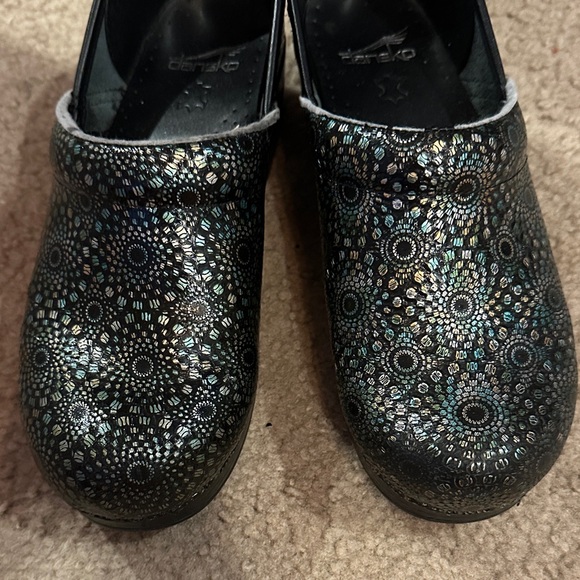 Dansko Multicolor Patterned Clogs - Picture 6 of 10